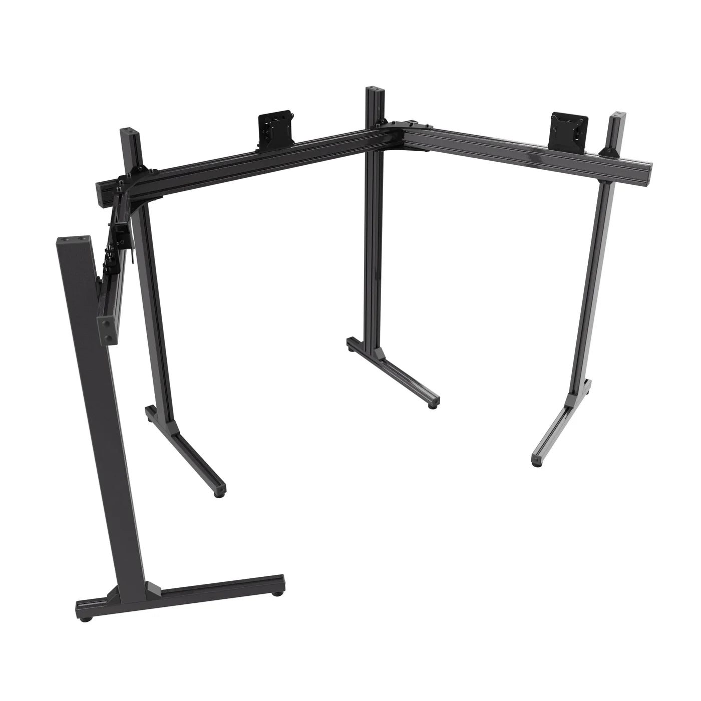 Freestanding Triple TV & Monitor Stand [Up to 50" TV or 45" Curved Ultrawide]